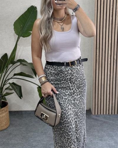 Açık Lila oval yaka kolsuz uzun body