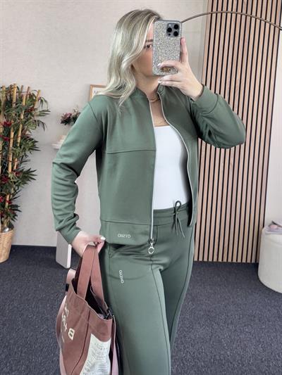 YEŞİL ORJ MARKA MODAL KUMAŞ EŞORFMAN TAKIM