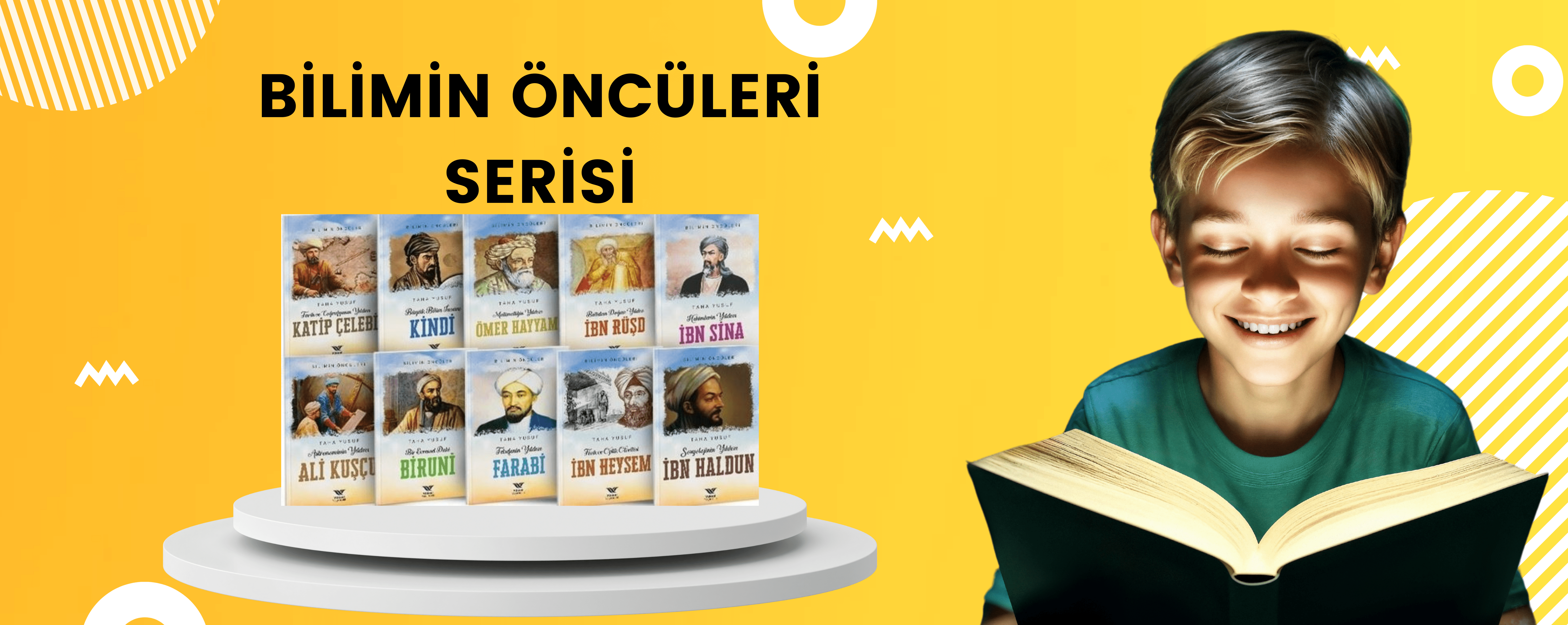 Bilimin Öncüleri Seti-10 Kitap-Taha Yusuf-Fussilet Kİtap