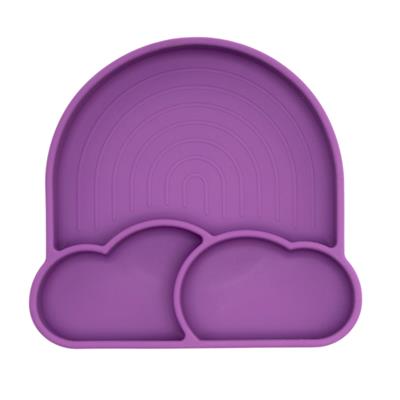 Babychefs Silikon Bebek Beslenme Seti 2 Parça-Mor