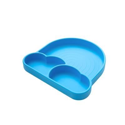 Babychefs Silikon Bebek Beslenme Seti 2 Parça-Mavi