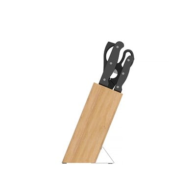 Berghoff Dina Pica 7 Parça Bambu Bloklu Paslanmaz Çelik Bıçak Seti (1315152)
