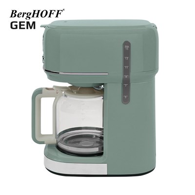 Berghoff Gem Retro 15 Bardak Filtre Kahve Makinesi-Mint Yeşili (7950401)