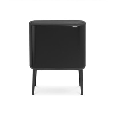 Brabantia Bo Matt Black Dokunmatik Çöp Kutusu 36 L 