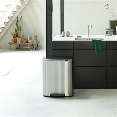 Brabantia Bo Matt Steel Fpp Pedallı Çöp Kutusu 60 L