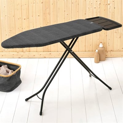 Brabantia Buhar Kazanı Standlı Denim Black Desenli Ütü Masası 124x45 Cm Ssuh (BRA 134623)