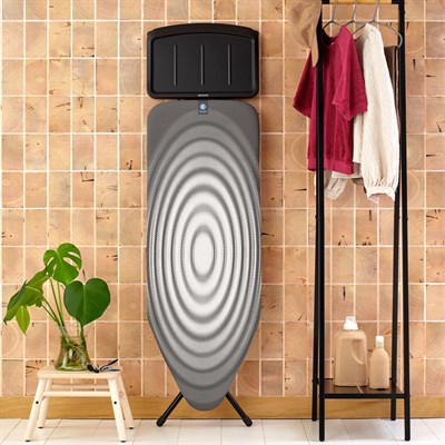 Brabantia Buhar Kazanı Standlı Titan Oval Desenli Ütü Masası 124x45Cm (C) Ssuh (BRA 117282)