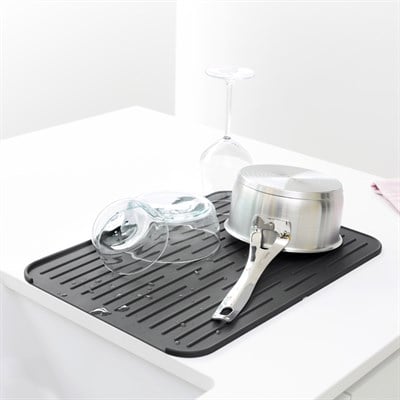 Brabantia Dark Grey Silikon Bulaşık Kurutma Matı