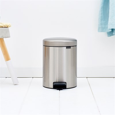 Brabantia Newicon Fpp Matt Steel Pedalli Çöp Kutusu 5 L (BRA 112102)