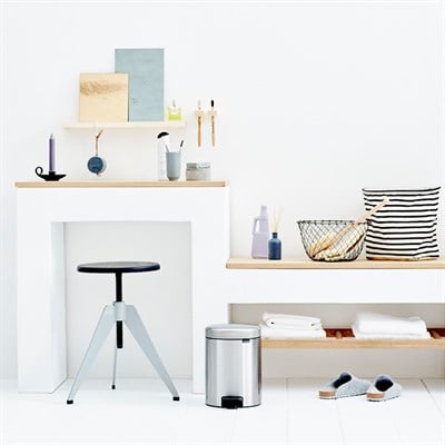 Brabantia Newicon Fpp Matt Steel Pedalli Çöp Kutusu 5 L (BRA 112102)