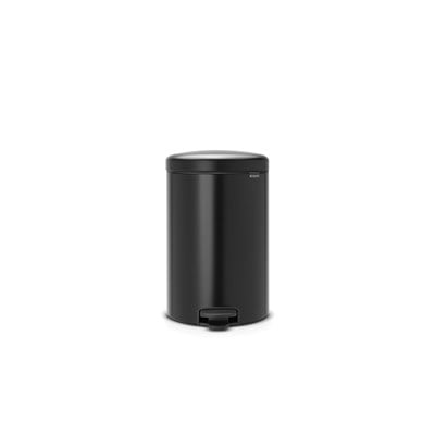 Brabantia Newicon Matt Black Pedalli Çöp Kutusu 20 L