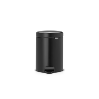 Brabantia Newicon Matt Black Pedalli Çöp Kutusu 3 L (BRA 112928)