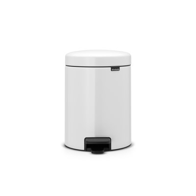 Brabantia Newicon White Pedalli Çöp Kutusu 5 L (BRA 112065)