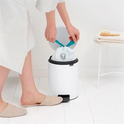Brabantia Newicon White Pedalli Çöp Kutusu 5 L (BRA 112065)