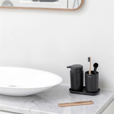Brabantia Renew Dark Grey 3 Parça Banyo Seti (BRA 280368)