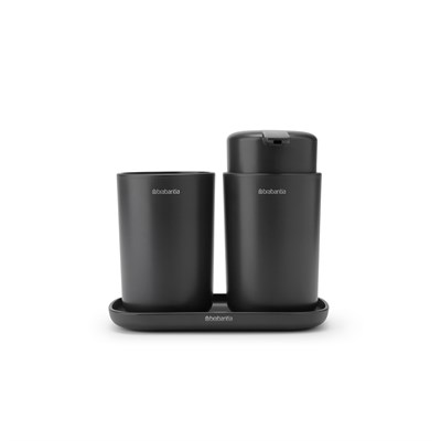 Brabantia Renew Dark Grey 3 Parça Banyo Seti (BRA 280368)