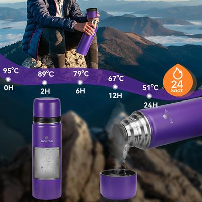 Santeco Kariba Termos 500 Ml-Mor