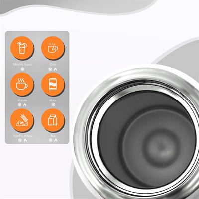 Santeco Ktwo Sporcu Termosu 500 Ml-Beyaz