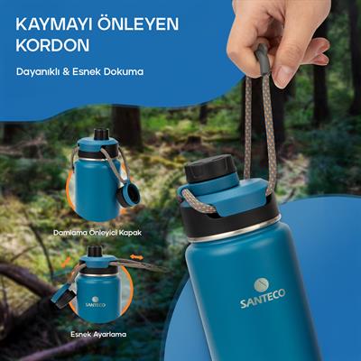 Santeco Ktwo Sporcu Termosu 710 Ml-Mavi