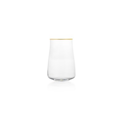 Schafer Alex Meşrubat Bardağı 400 ML 6 Parça-Altın