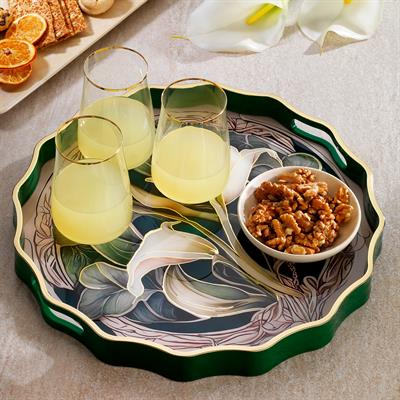 Schafer Aria Tepsi 1 Parça-Açık Yeşil