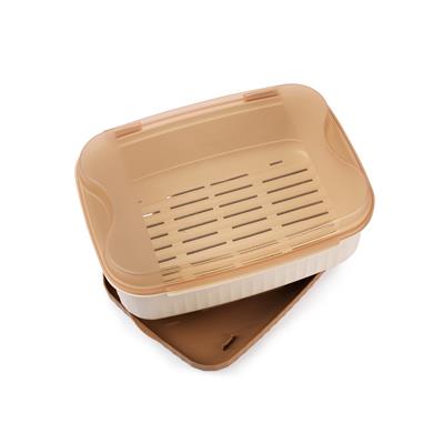 Schafer Ashley Süzgeçli Saklama Kabı 2 Parça-Krem