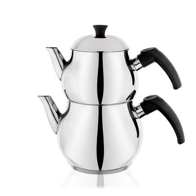 Schafer Base Çelik Çaydanlık Takımı 4 Parça-Inox