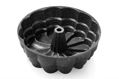 Schafer Black Stone Frame Döküm Kek Kalıbı 1 Parça-Siyah