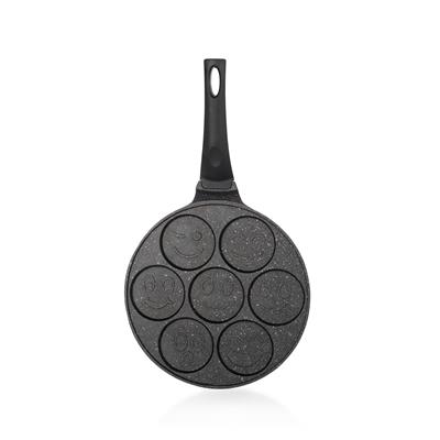 Schafer Black Stone Pankek Tavası 26 Cm-Siyah