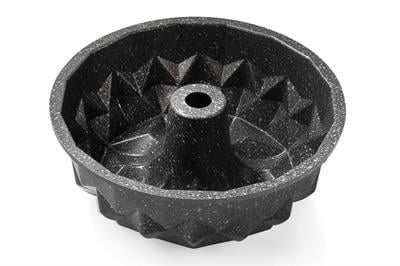 Schafer Black Stone Pırıltı Döküm Kek Kalıbı 1 Parça-Siyah