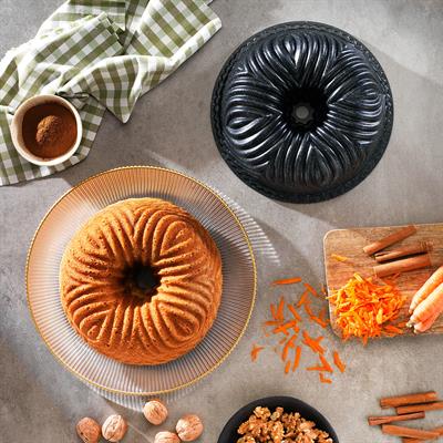 Schafer Cakehaus Döküm Kek Kalıbı 1 Parça-Siyah