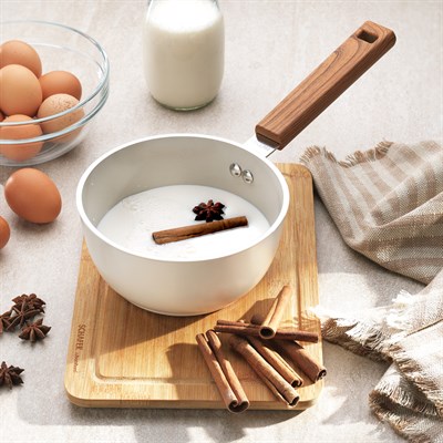 Schafer Ceramoni Seramik Sütlük 16 Cm-Krem