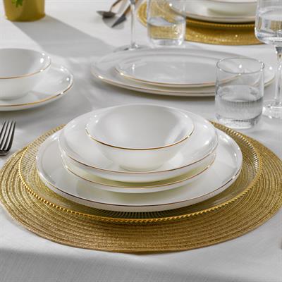 Schafer Chance Gold Yemek Takımı 56 Parça-Gold