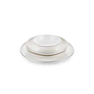 Schafer Chance Platin Yemek Takımı 56 Parça-Platin