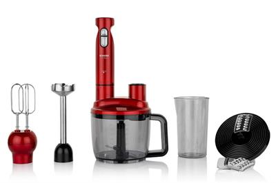 Schafer Chef Blend Mega Blender Set-Kırmızı