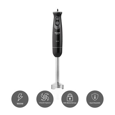 Schafer Chef Pro Çubuk Blender-Siyah
