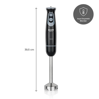 Schafer Chef Pro El Blender Seti-Siyah