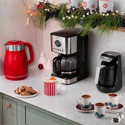 Schafer Coffee Point Türk Kahve Makinesi-Siyah/Gri