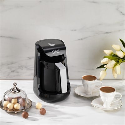 Schafer Coffee Point Türk Kahve Makinesi-Siyah/Gri