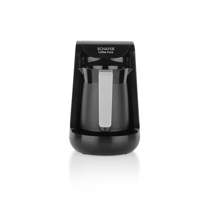 Schafer Coffee Point Türk Kahve Makinesi-Siyah/Gri