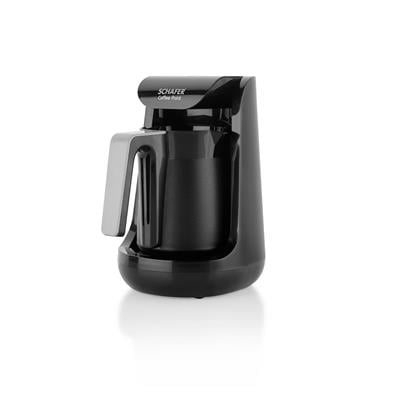 Schafer Coffee Point Türk Kahve Makinesi-Siyah/Gri
