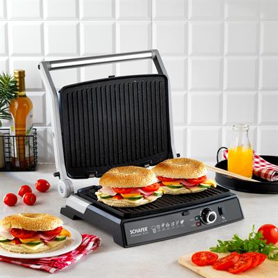 Schafer Concept Grill Tost Makinesi-Siyah