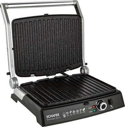 Schafer Concept Grill Tost Makinesi-Siyah