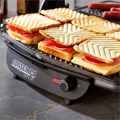 Schafer Contempo Tost Makinesi-Inox/Siyah