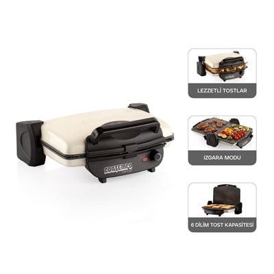 Schafer Contempo Tost Makinesi-Krem