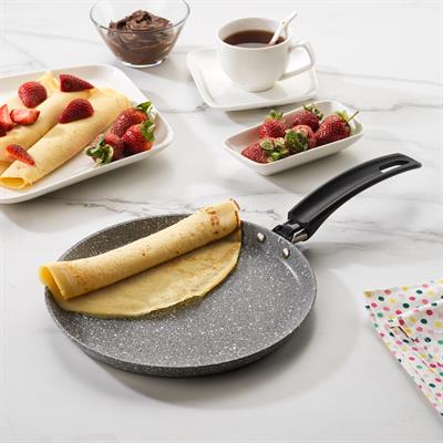 Schafer Cory Yanmaz Yapışmaz Krep Tava 25 Cm-Gri