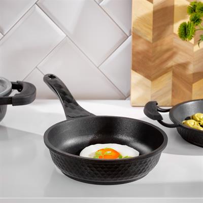 Schafer Crystal Döküm Mini Aile Seti 4 Parça-Siyah