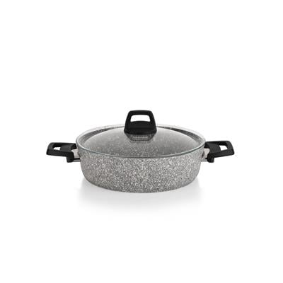 Schafer Dark Storm Tencere Seti 12 Parça-Gri