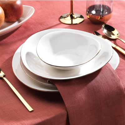 Schafer Dina Yemek Takımı 56 Parça-Altın