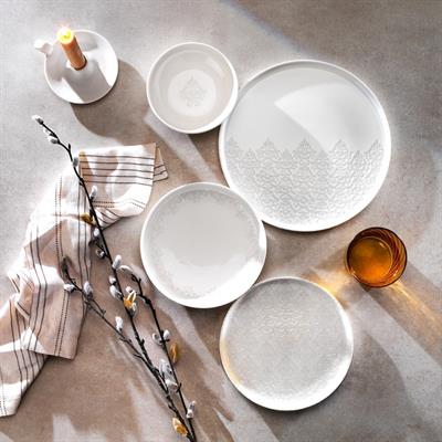 Schafer Dolce Yemek Takımı 24 Parça-Gri